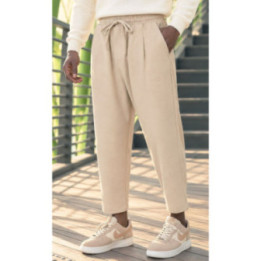 Sarouel Classik Flanel QTS1034 - beige - Qabail