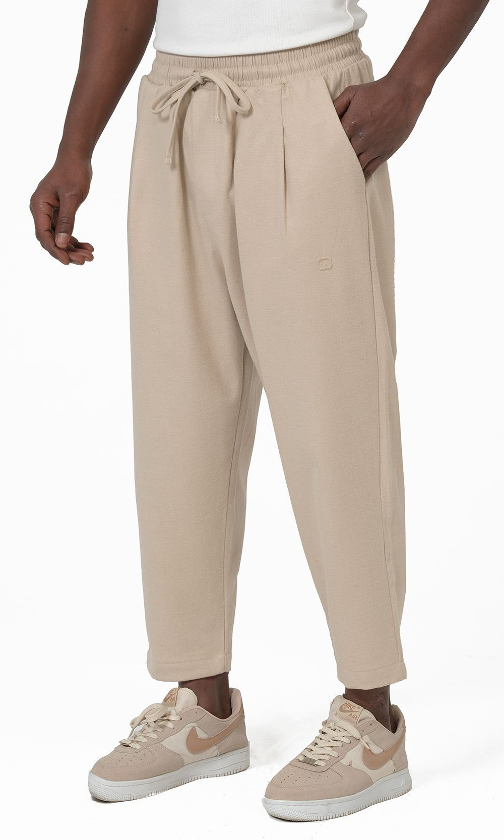 Sarouel Classik Flanel QTS1034 - beige - Qabail
