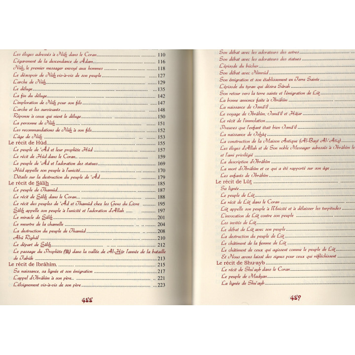 L'AUTHENTIQUE DES RECITS DES PROPHETES 2 VOLUMES