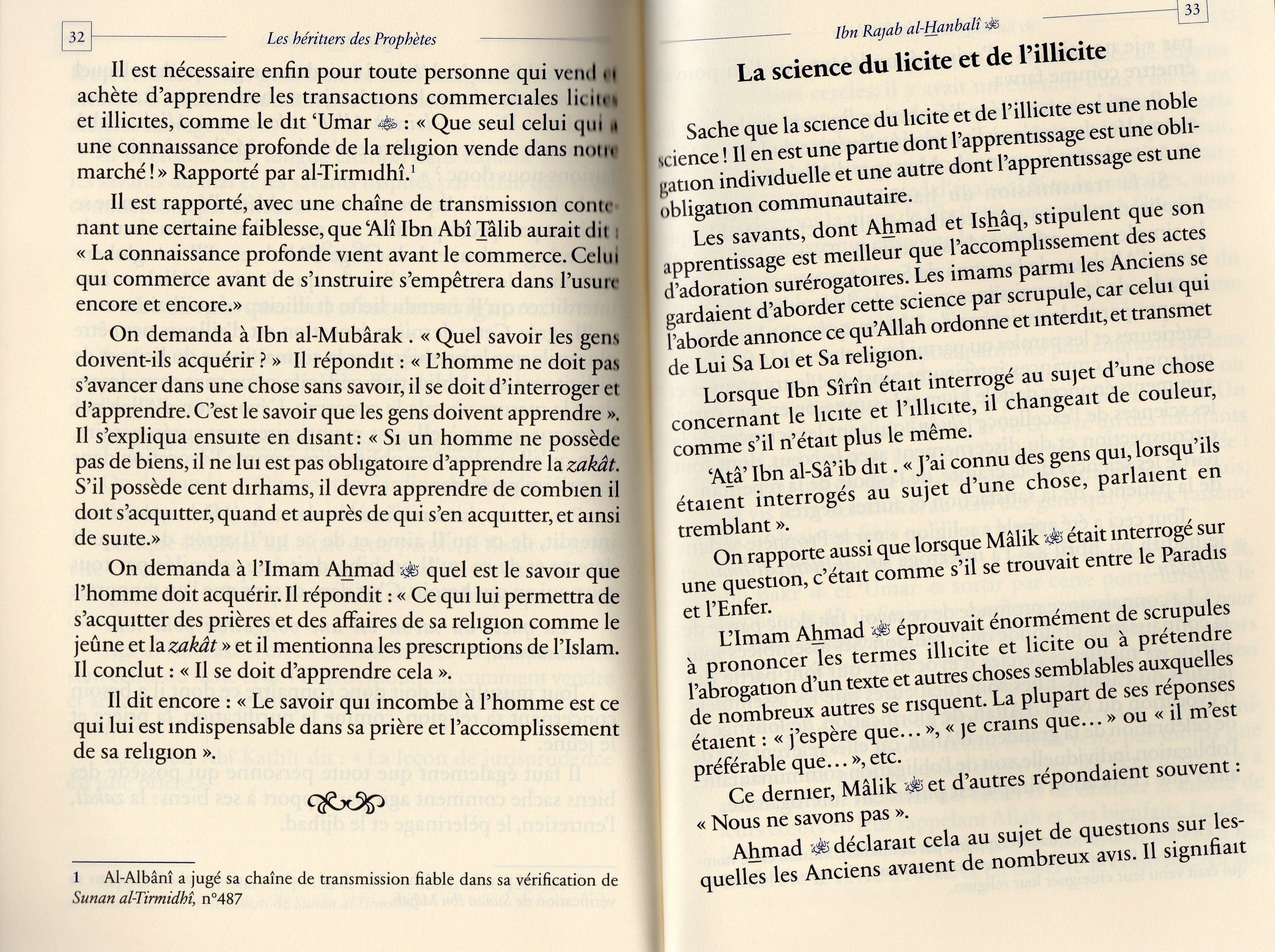 LES HERITIERS DES PROPHETES 