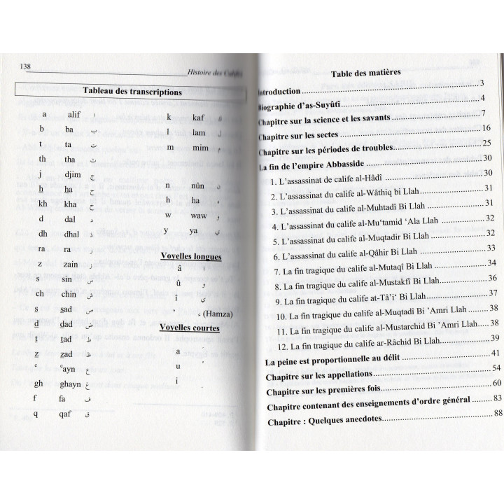 L'HISTOIRE DES CALIFES