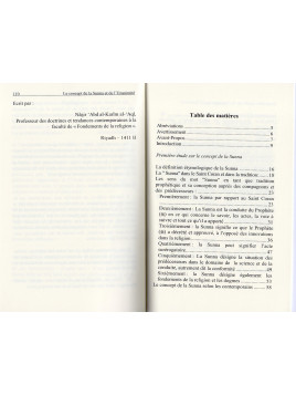 LE CONCEPT DE LA SUNNA ET DE L'UNANIMITE