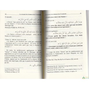 LE CONCEPT DE LA SUNNA ET DE L'UNANIMITE