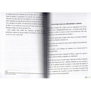 CLASSIFICATION DES POINTS NOTABLES DE AL BIDAYA WA AN NIHAYA