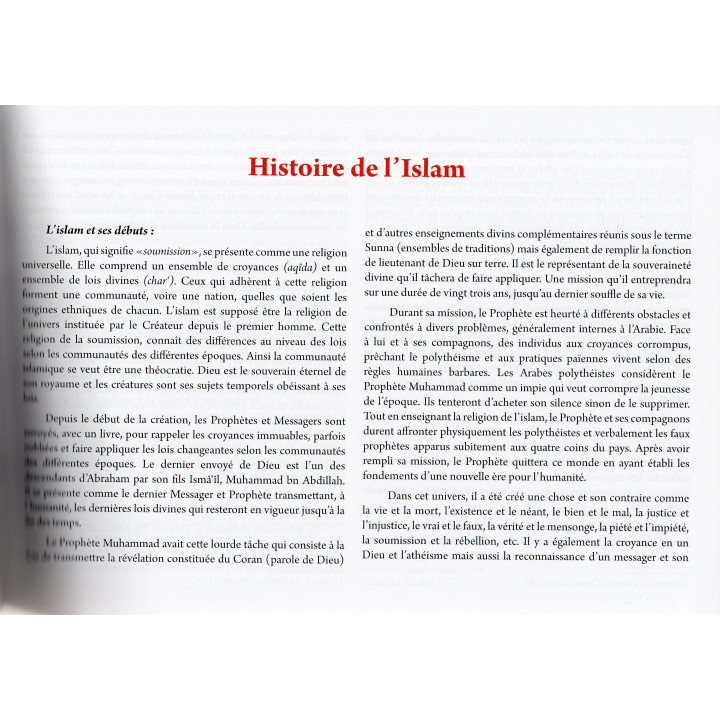 CHRONOLOGIE DE L'HISTOIRE DE L'ISLAM