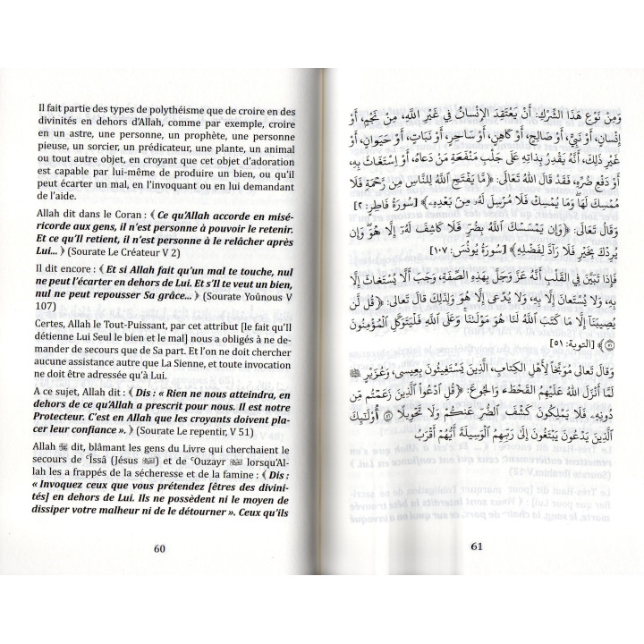 TROIS LIVRES DANS LA CROYANCE