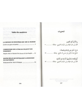 TROIS LIVRES DANS LA CROYANCE