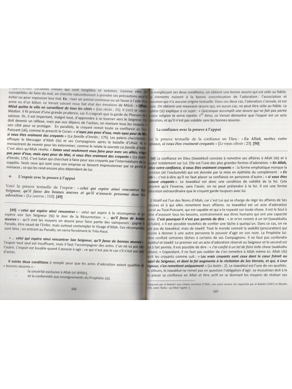 LE COMMENTAIRE DES TROIS PRINCIPES FONDAMENTAUX CHEIKH SALIH EL FAWZAN