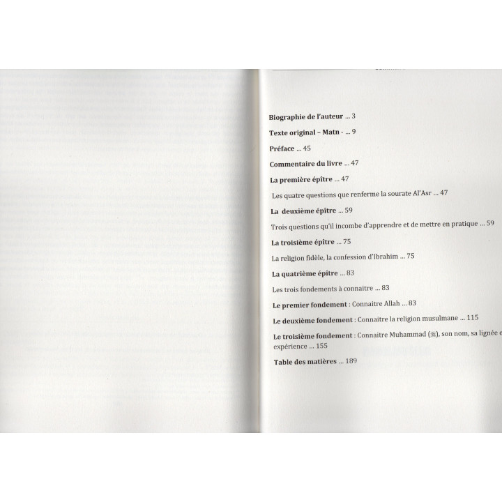 LE COMMENTAIRE DES TROIS PRINCIPES FONDAMENTAUX CHEIKH SALIH EL FAWZAN