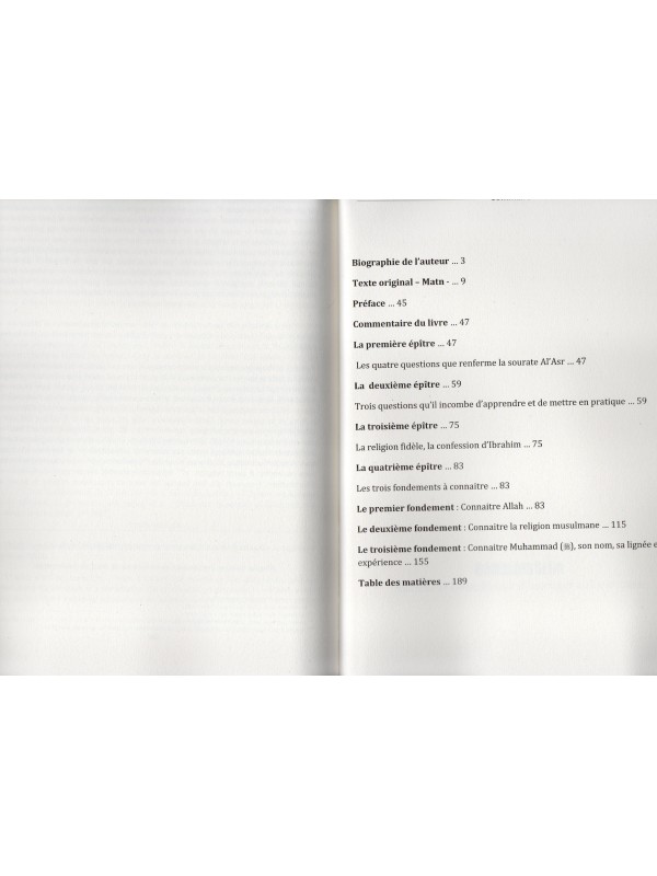 LE COMMENTAIRE DES TROIS PRINCIPES FONDAMENTAUX CHEIKH SALIH EL FAWZAN