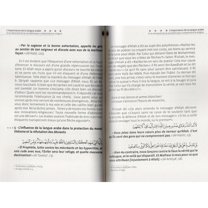 L'IMPORTANCE DE LA LANGUE ARABE