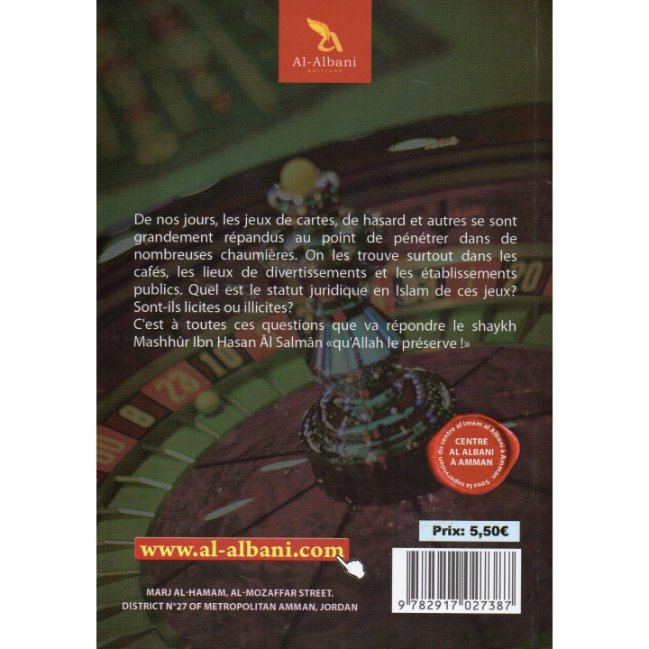 Les jeux de cartes et de hasard
