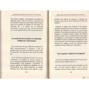 QUESTIONS ET REPONSES CONCERNANT LA CROYANCE