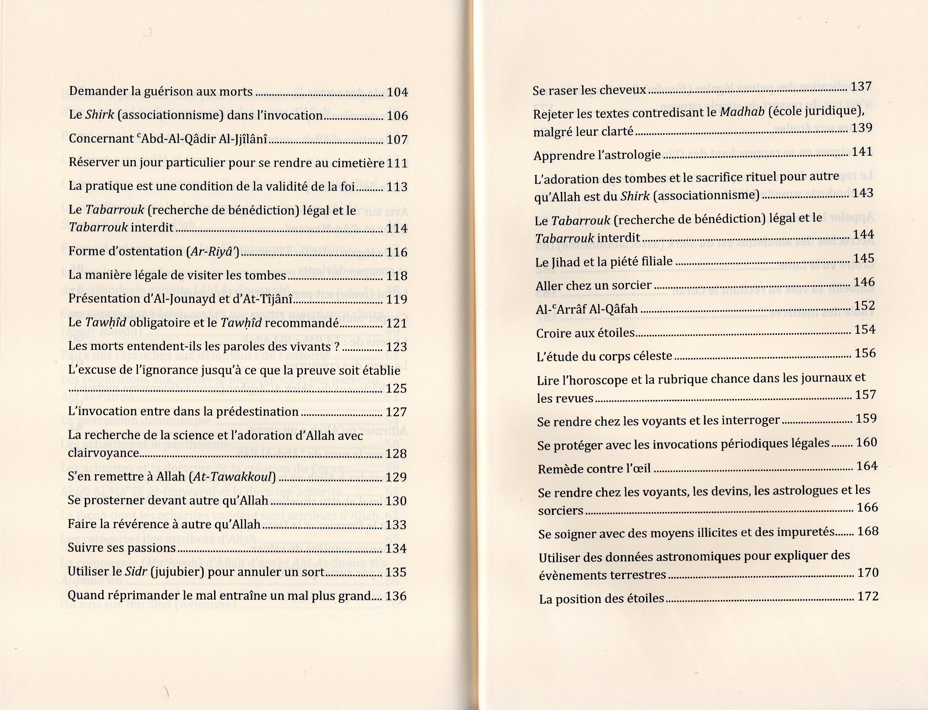 QUESTIONS ET REPONSES CONCERNANT LA CROYANCE