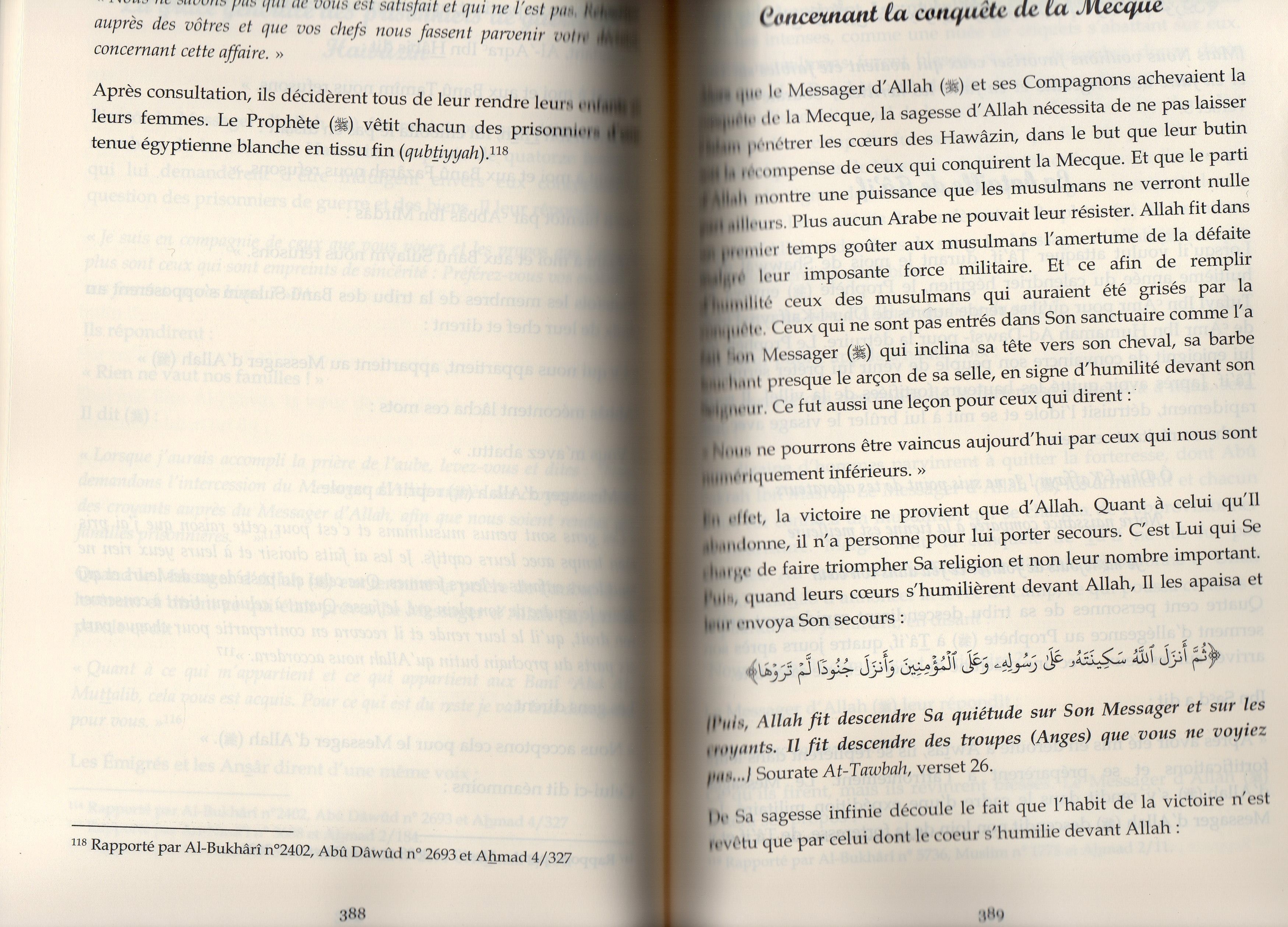 LA VIE DU PROPHETE