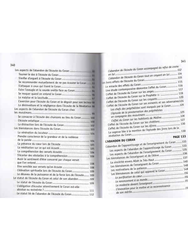 L'ABANDON DU CORAN