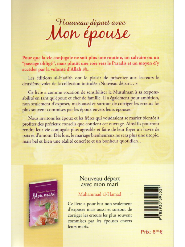 Nouveau départ avec Mon Epouse