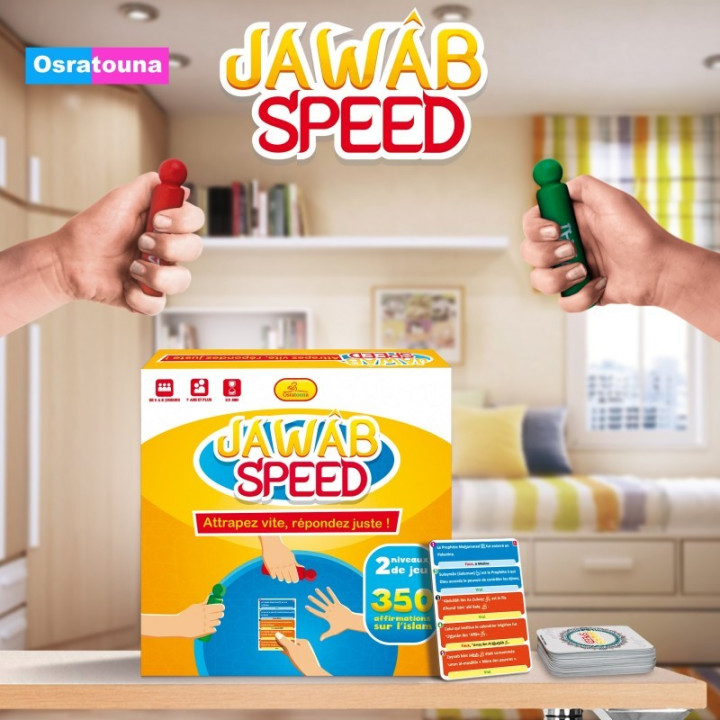 Jawab Speed - Attrapez vite, répondez juste (jeu de société)