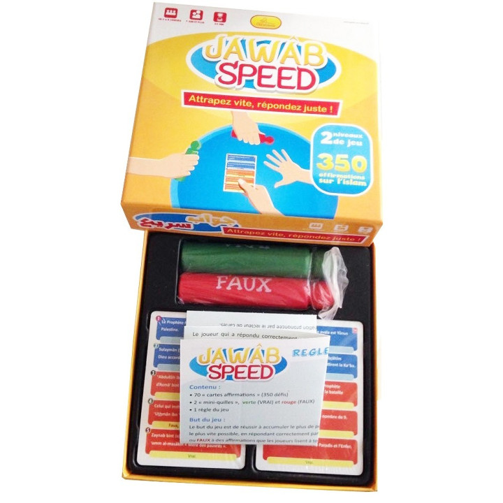 Jawab Speed - Attrapez vite, répondez juste (jeu de société)
