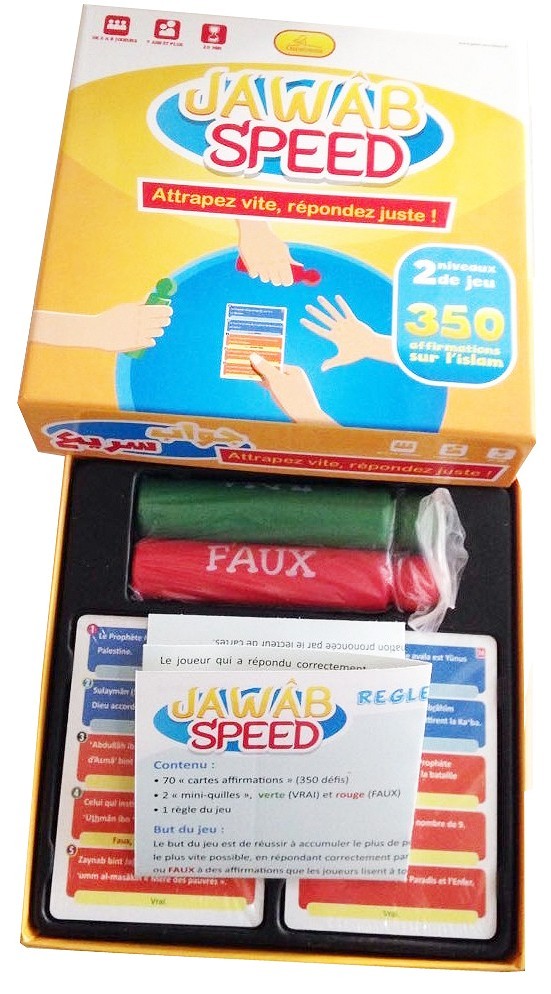 Jawab Speed - Attrapez vite, répondez juste (jeu de société)