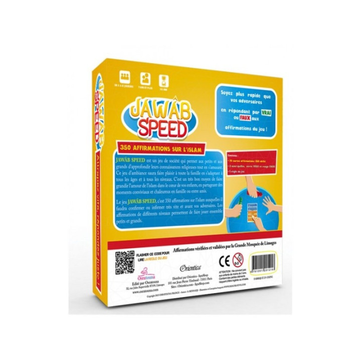 Jawab Speed - Attrapez vite, répondez juste (jeu de société)