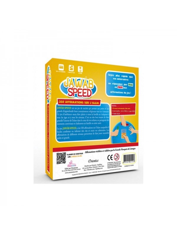 Jawab Speed - Attrapez vite, répondez juste (jeu de société)