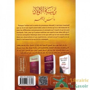 L'EDUCATION DES ENFANTS ET LES BASES DE LEUR FORMATION