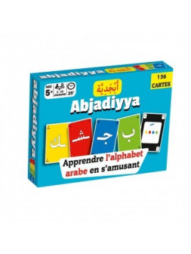 Jeu de cartes « Abjadiyya » - Apprendre l'alphabet arabe en s'amusant