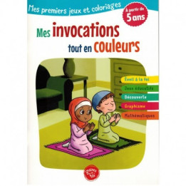 MES PREMIERS JEUX ET COLORIAGE - MES INVOCATIONS TOUT EN COULEURS