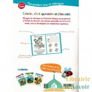 MES PREMIERS JEUX ET COLORIAGE - MES INVOCATIONS TOUT EN COULEURS