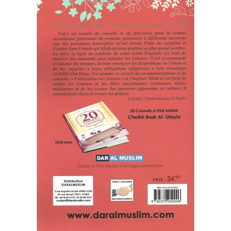 Pour toi ma soeur EXHORTATIONS AUX FEMMES