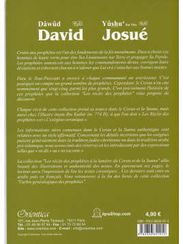 Les récits des prophètes à la lumière du Coran et de la Sunna : Histoire de "David (Dâwûd) - Josué (Yûshu')"