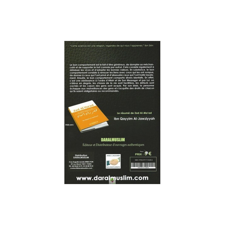 Comment Acquerir Un bon comportement ?