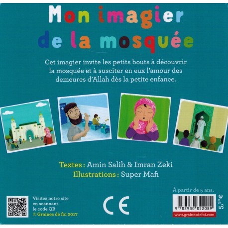 Mon imagier de la mosquée (À partir de 5ans) - Graines de foi