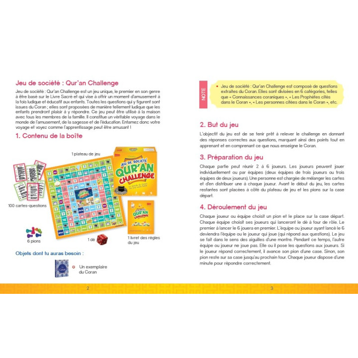 Jeu de Société : Quran Challenge - Le monde du Coran en une seule boite