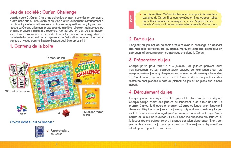 Jeu de Société : Quran Challenge - Le monde du Coran en une seule boite