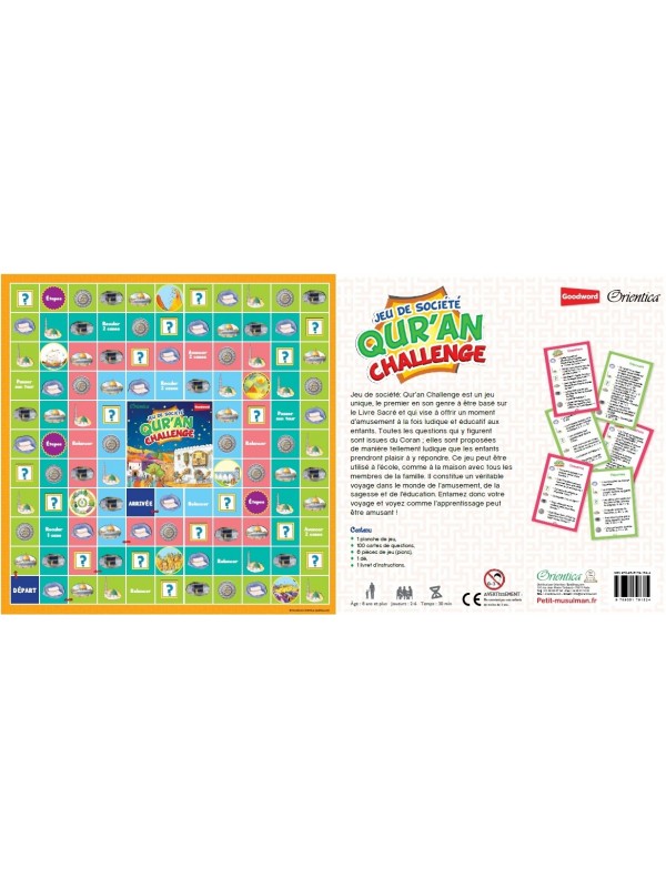 Jeu de Société : Quran Challenge - Le monde du Coran en une seule boite