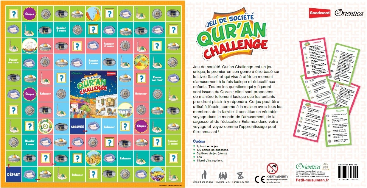 Jeu de Société : Quran Challenge - Le monde du Coran en une seule boite