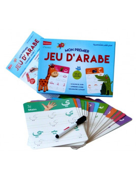 Mon premier jeu d'arabe (avec feutre effaçable) - لعبتي الأولى لتعلم العربية