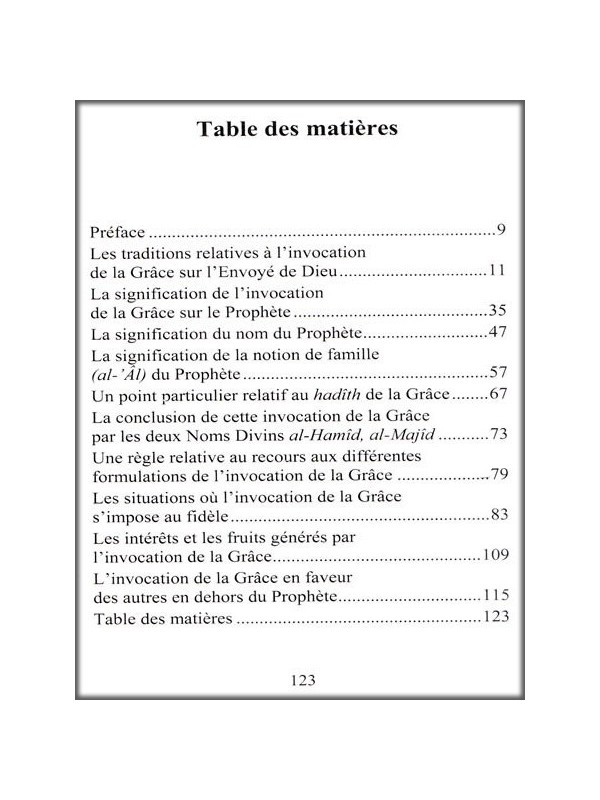 Les vertus de l'invocation de grâce sur le Prophète - Ibn Qayyim al-Jawziyya - Universel