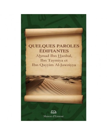 Quelques paroles édifiantes