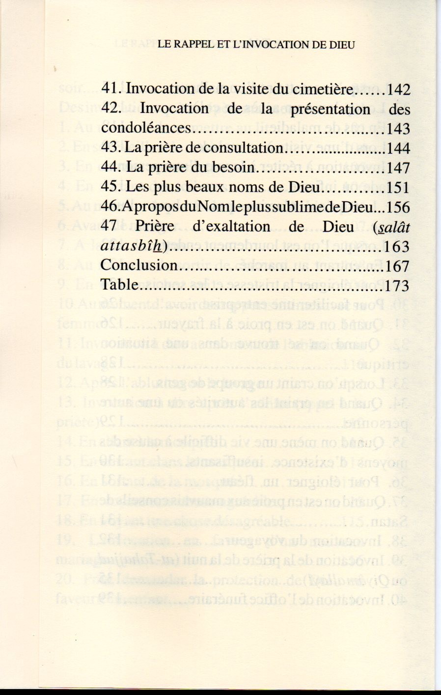 Le rappel et l'invocation de Dieu Sâdiq Charaf