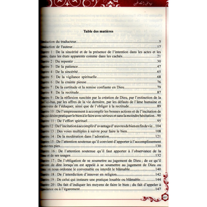 Riyad As-Sâlihîn An Nawawi