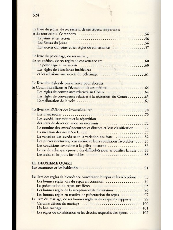 Revivification de la Spiritualité musulmane Ibn Qudâma