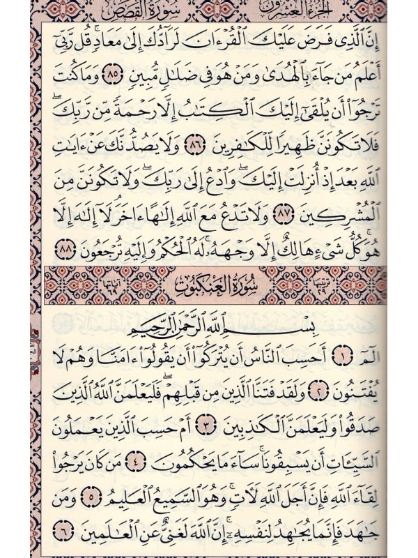 Coran Noble MAQDIS A5 – Traduction Mot-à-mot Anglais-arabe, Code Couleur Tajweed, Livraison Rapide