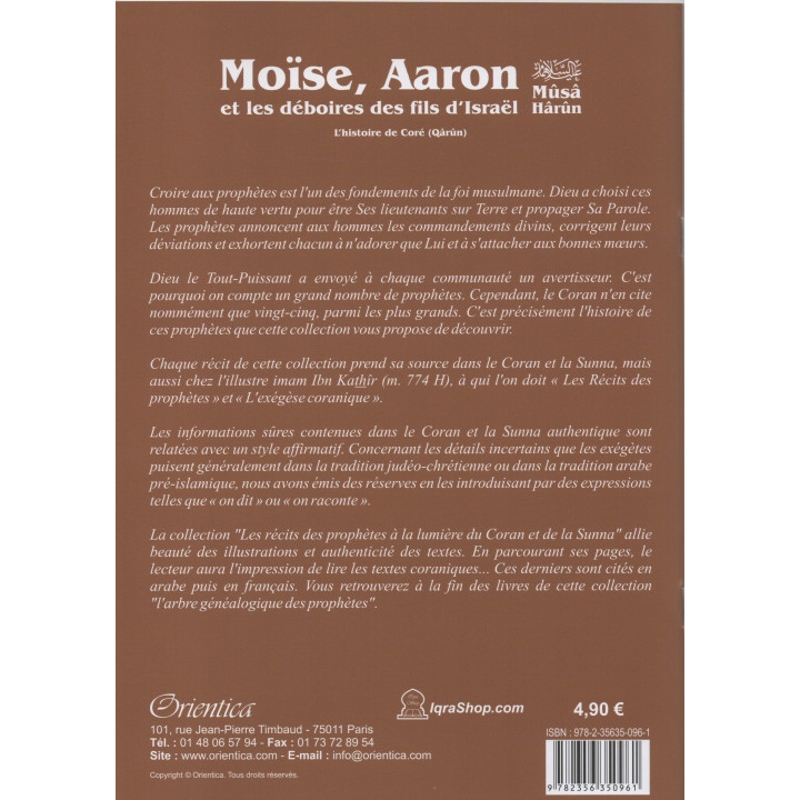 Moïse, Aaron et les déboires des fils d'Israël - L'histoire de Coré