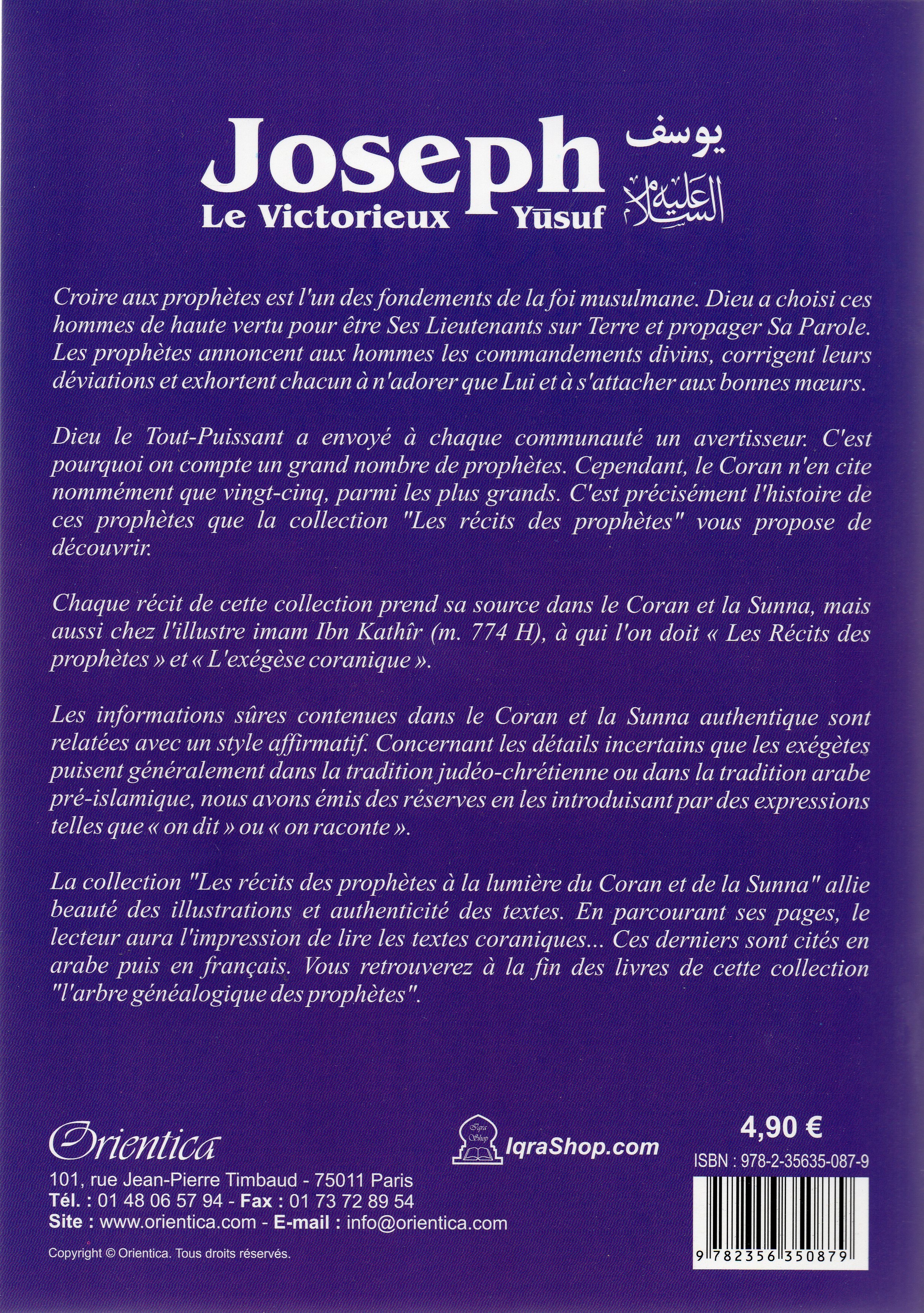Joseph (Yusuf) - Le Victorieux