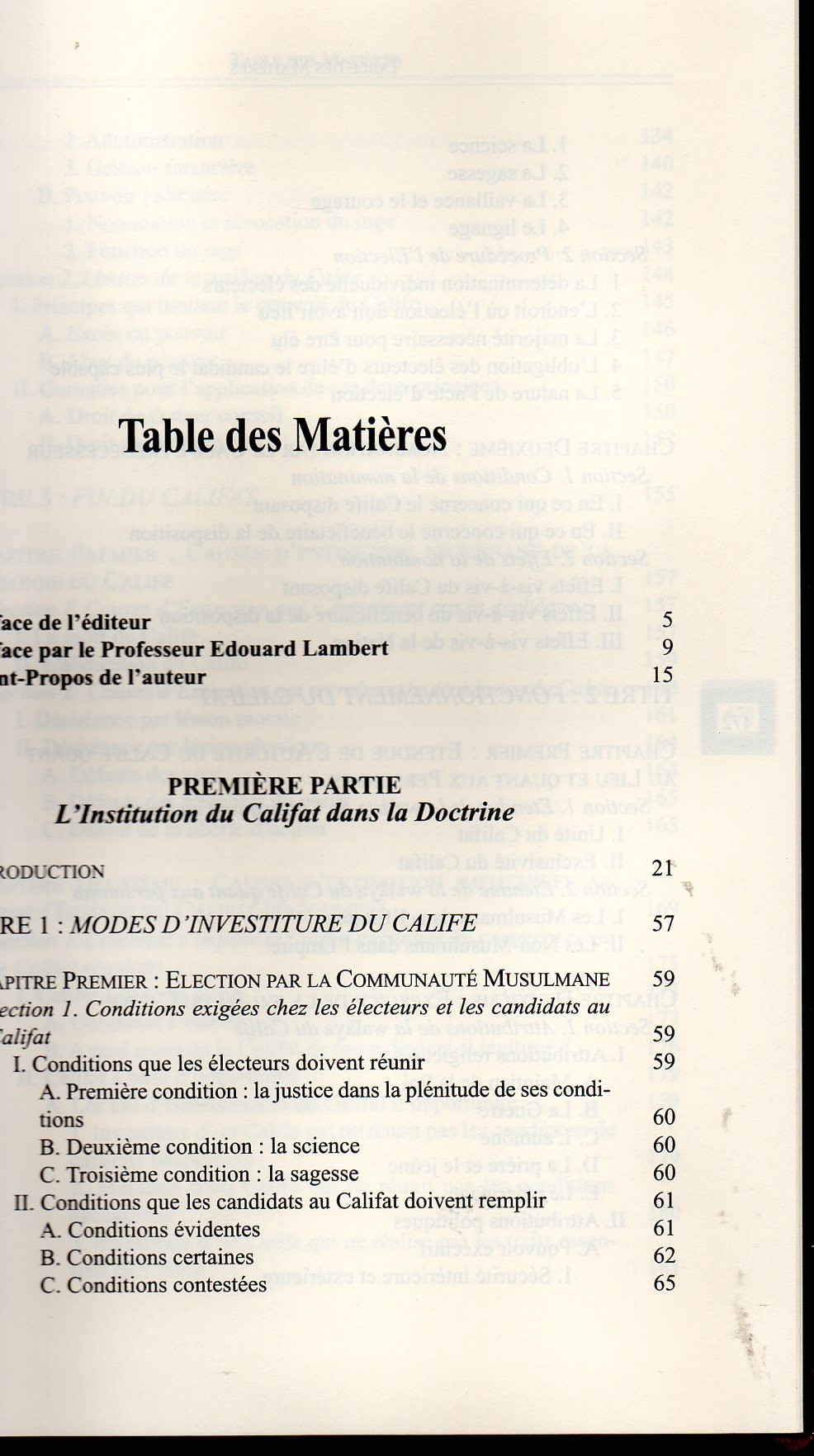 Les Principes Du Gouvernement En Islam Le Califat et Son évolution AS-SANHOURI