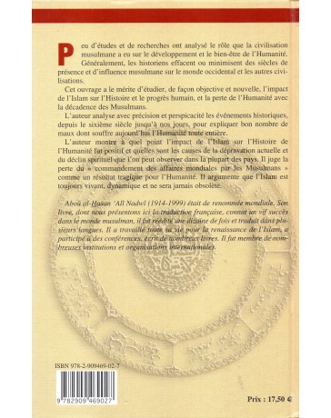Apports de la Civilisation Musulmane à l'Occident Abou Al-Hassan 'Ali Nadwi