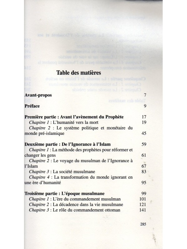 Apports de la Civilisation Musulmane à l'Occident Abou Al-Hassan 'Ali Nadwi